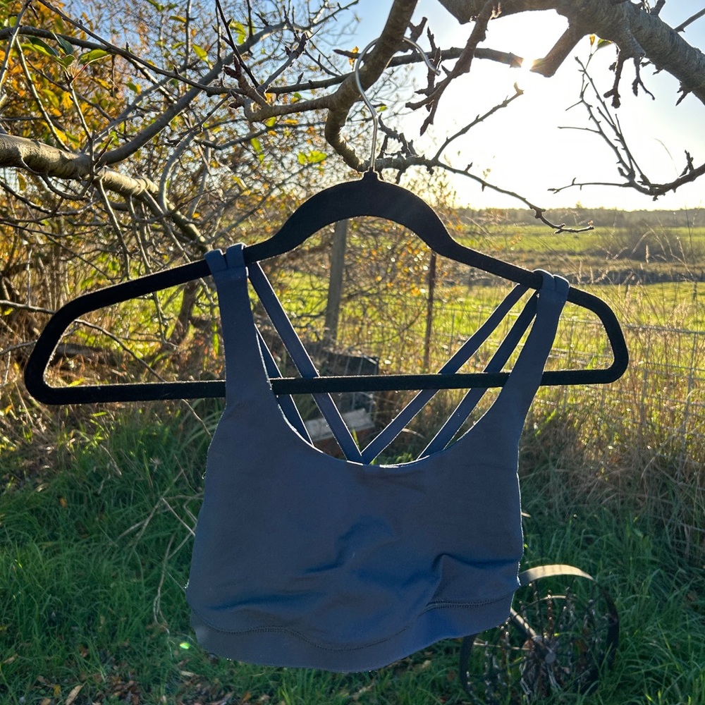 lululemon athletica Blue Sports Bra